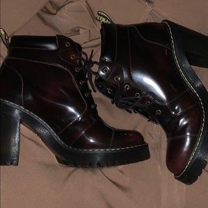 Doc Martens Averil style boot. W10. Hardly worn.